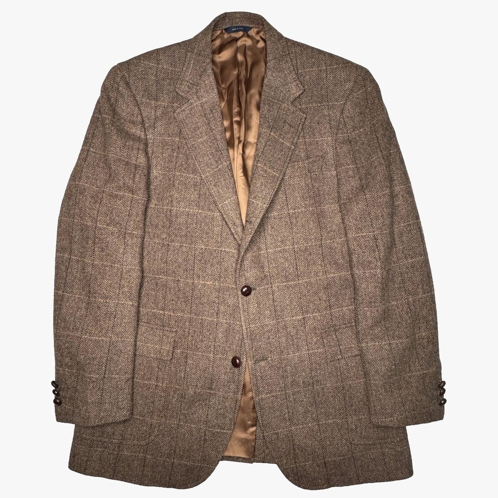 Brooks Brothers Brown Plaid Blazer